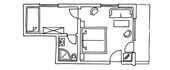 Doppelzimmer Balkon Tal- oder Südseite im Stammhaus